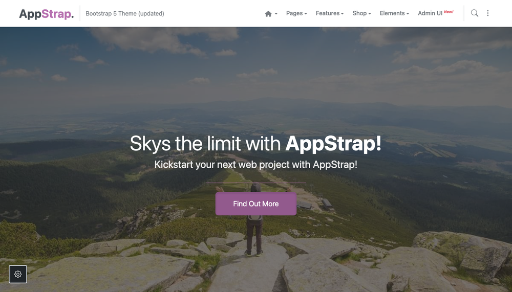 index onepager submenu page thumbnail