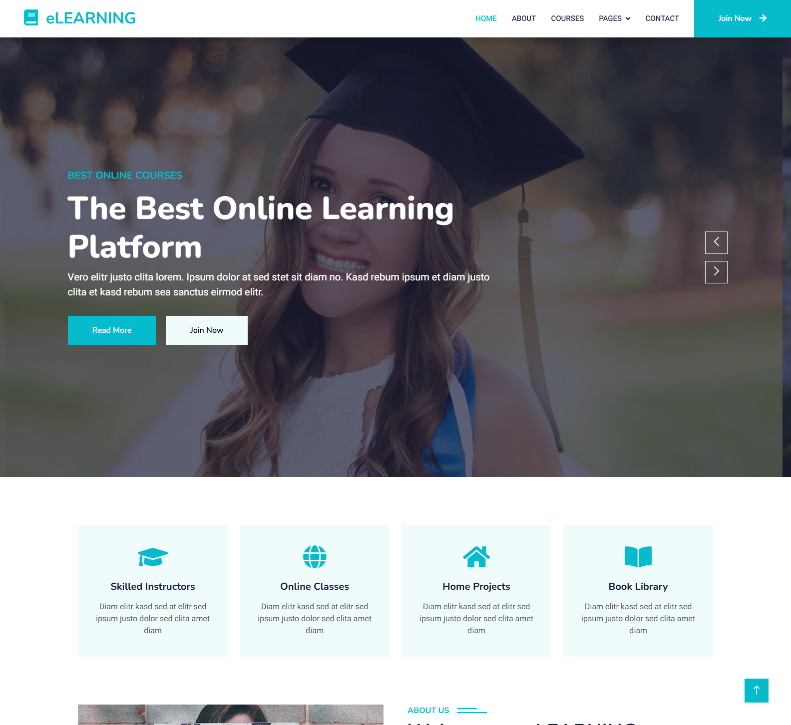 eLEARNING - eLearning HTML Template